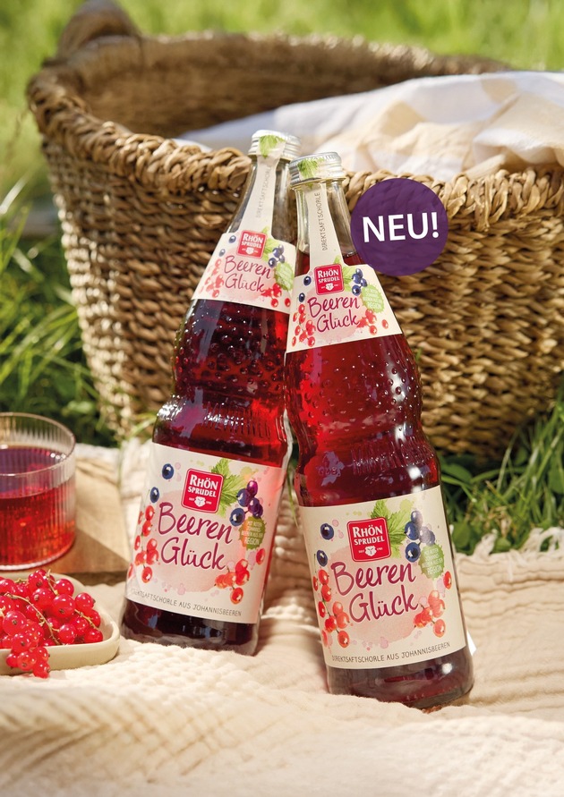 Presseinformation: RhönSprudel BeerenGlück für erfrischenden Sommergenuss