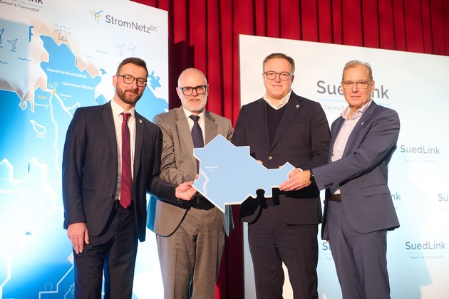 Feierlicher Baustart von SuedLink in Thüringen – größtes Infrastrukturprojekt der Energiewende in sechs Bundesländern in Bau