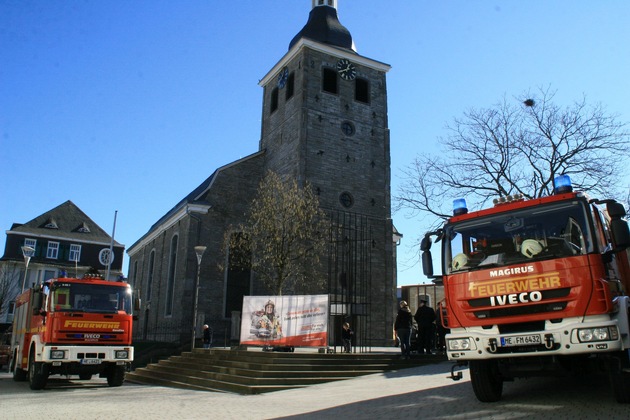 FW Mettmann: Feuerwehr Mettmann startet mit Gottes Segen ins Jubiläumsjahr