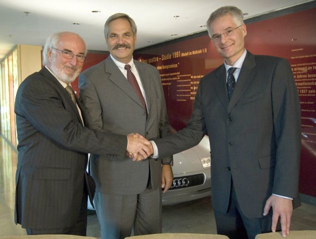 Neue Hochschulkooperation mit der Universität Dortmund: &quot;Audi Logistik Labor&quot; gegründet