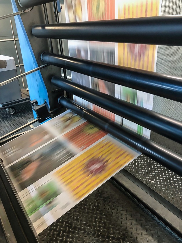 Pressemitteilung - hubergroup Print Solutions launcht Rollenoffsetfarben für Lebens-mittelverpackungen