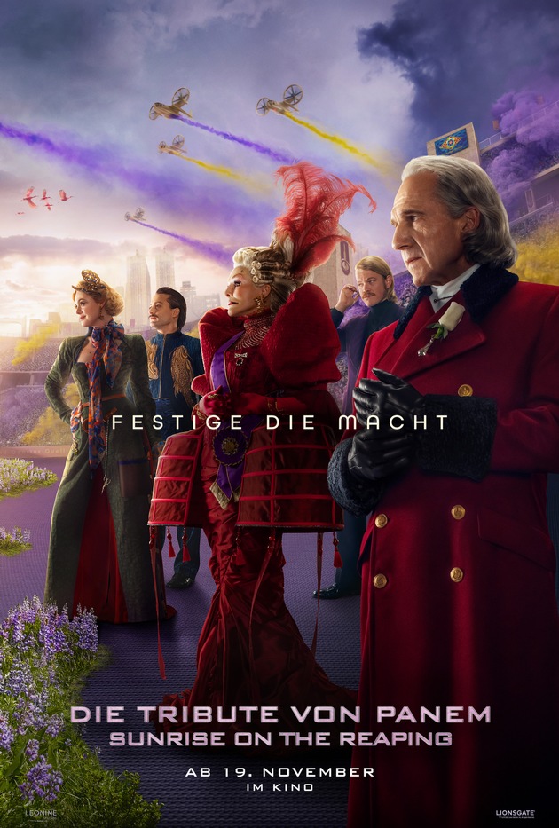 Neues Poster & Neuer Trailer verfügbar: DIE TRIBUTE VON PANEM - SUNRISE ON THE REAPING / Ab 19. November 2026 im Kino