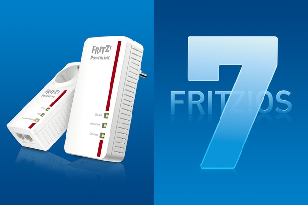 Großes Update für FRITZ!WLAN Repeater und FRITZ!Powerline startet: Aktuelle Mesh-Produkte von FRITZ! erhalten FRITZ!OS 7