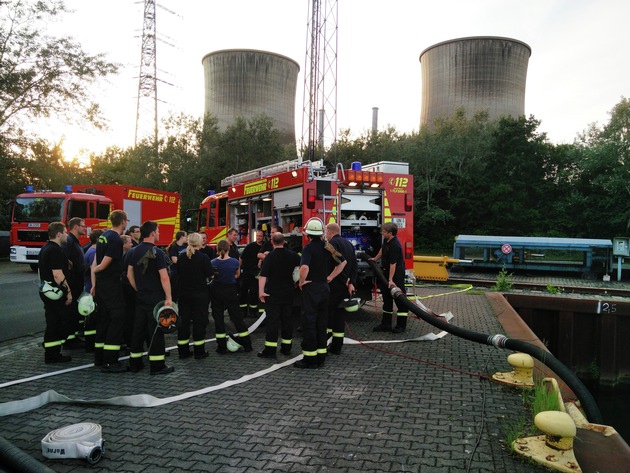 FW-WRN: Dienstabend Pumpenkunde / Wasserförderung am Gersteinwerk