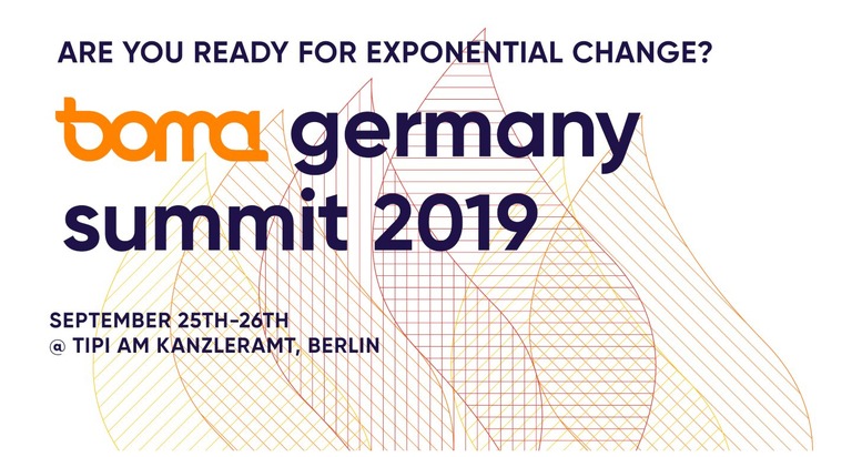 Boma Germany präsentiert ersten internationalen Summit für Transformation und Exponentielles Denken in Berlin