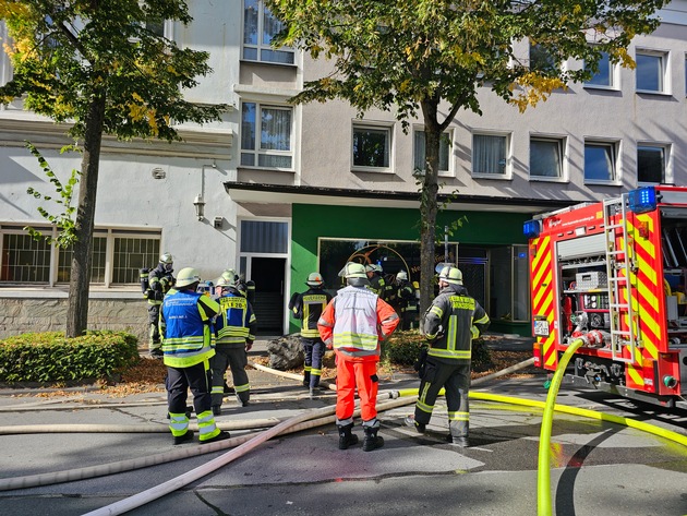 FW-AR: Feuerwehreinsatz auf der Rumbecker Straße - Entwarnung nach starker Verrauchung