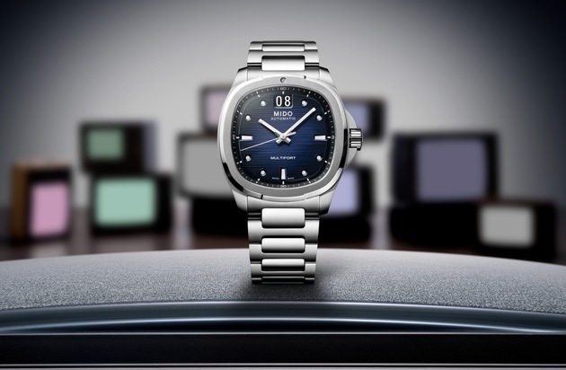 MIDO: Eine besondere Uhr in ikonischer Form / Die neue Automatikuhr Mido Multifort TV Big Date