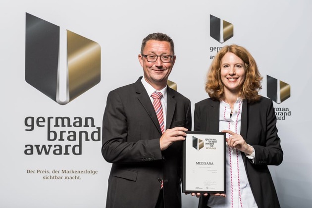 MEDISANA überzeugt mit seiner erfolgreichen Markenführung und erhält dafür den German Brand Award 2018