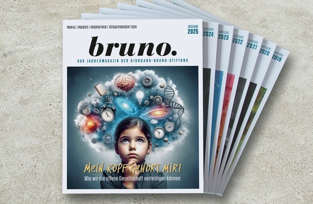 Giordano Bruno Stiftung: "Ist der Humanismus noch zu retten?" / Das aktuelle bruno.-Magazin beleuchtet den Widerstand gegen kollektive Identitätsideologien