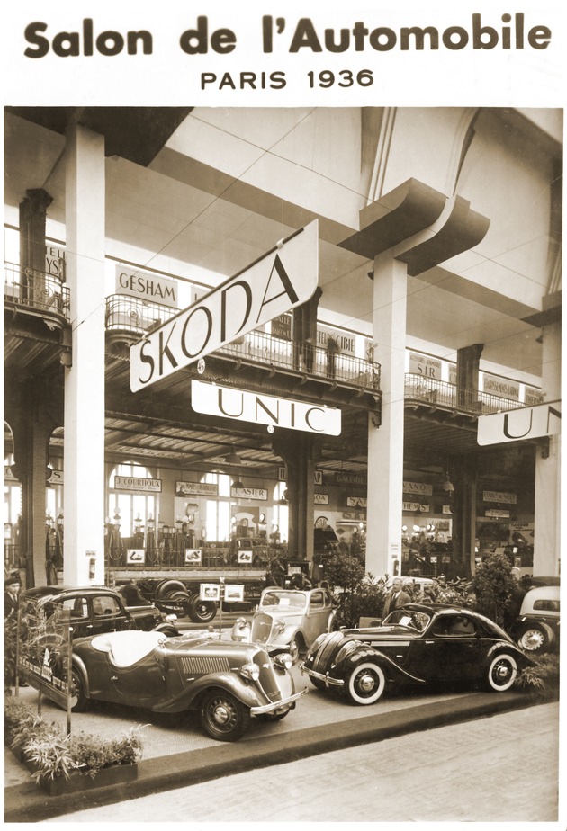 Internationale Messepremiere vor 80 Jahren: der SKODA POPULAR Sport Monte Carlo (FOTO)