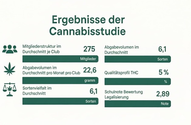 Signature Products GmbH: Große Cannabis-Club-Umfrage belegt: Qualität gesichert - Jugendschutz funktioniert - Schwarzmarkt schrumpft