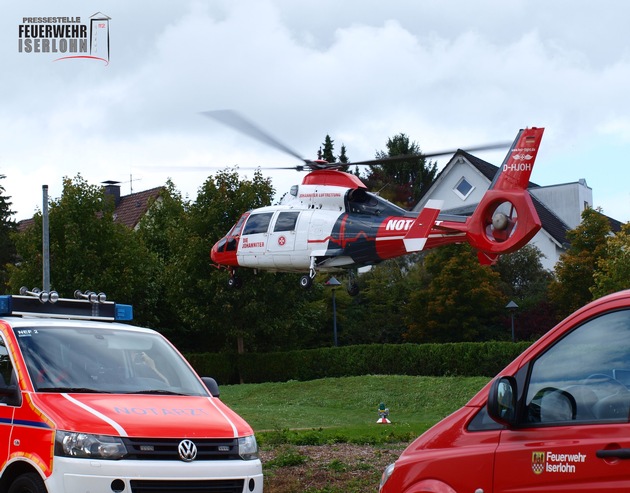 FW-MK: Arbeitsreicher Vormittag für Feuerwehr und Rettungsdienst