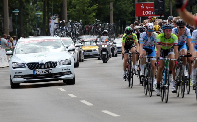 SKODA unterstützt die Deutschen Meisterschaften im Straßenradsport in Chemnitz (FOTO)