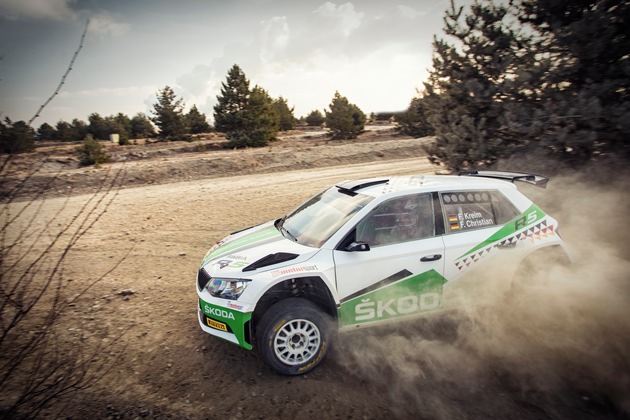 SKODA Champions Kreim/Christian steigen in die FIA Rallye-Europameisterschaft (ERC) auf (FOTO)