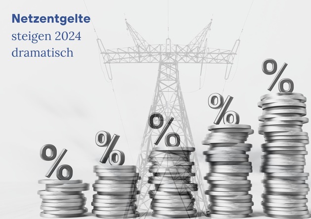 enPORTAL Netzentgeltanalyse 2024 zeigt auf: Mittelständische Unternehmen zahlen Netzentgelte in Rekordhöhe