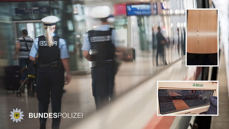 Bundespolizeidirektion München: Vandalismus im ICE / Unbekannte verursachen fünfstelligen Schaden