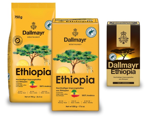 Relaunch: Dallmayr Ethiopia in neuem Design