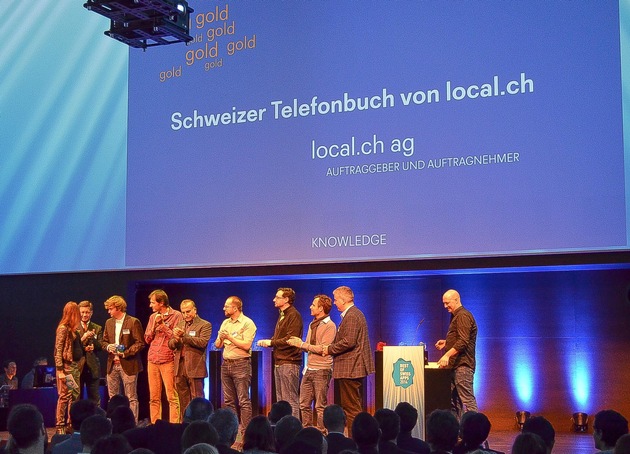 local.ch décroche la médaille d&#039;or au Best of Swiss Apps Award (IMAGE)