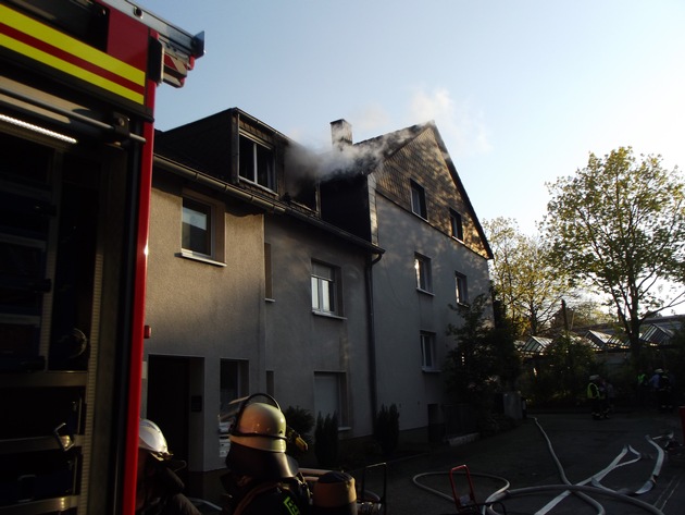FW-DO: 10.05.2017 - Feuer in Hombruch,
Zwei Verletzte nach Wohnungsbrand