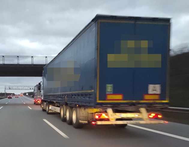 POL-ROW: ++ Abstandskontrollen auf der Hansalinie - Autobahnpolizei Sittensen setzt Aktion fort ++
