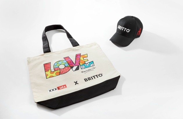 XXXLutz Deutschland: Exklusive Künstler-Kooperation: XXXLutz und Romero Britto droppen erstmals Streetwear!