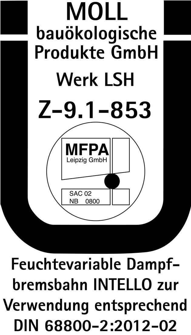 Normgerecht luftdicht: DIBt-Zulassung für pro clima INTELLO, INTELLO PLUS und DB+