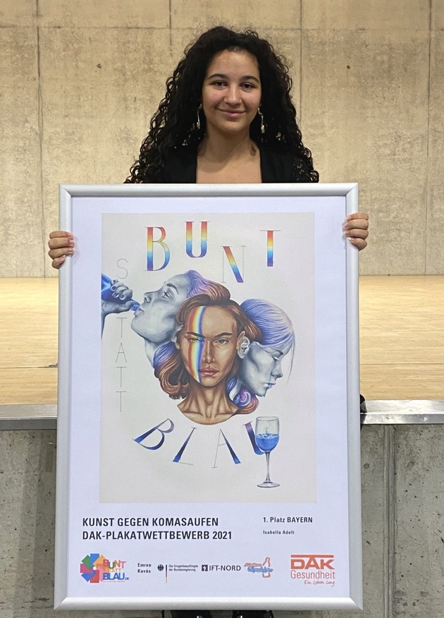Schülerin aus Würzburg gewinnt Plakatwettbewerb gegen Rauschtrinken in Bayern