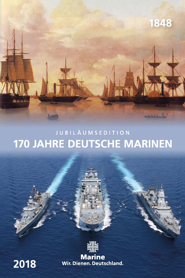 Traditionspflege der Deutschen Marine - 170 Jahre Deutsche Marinen