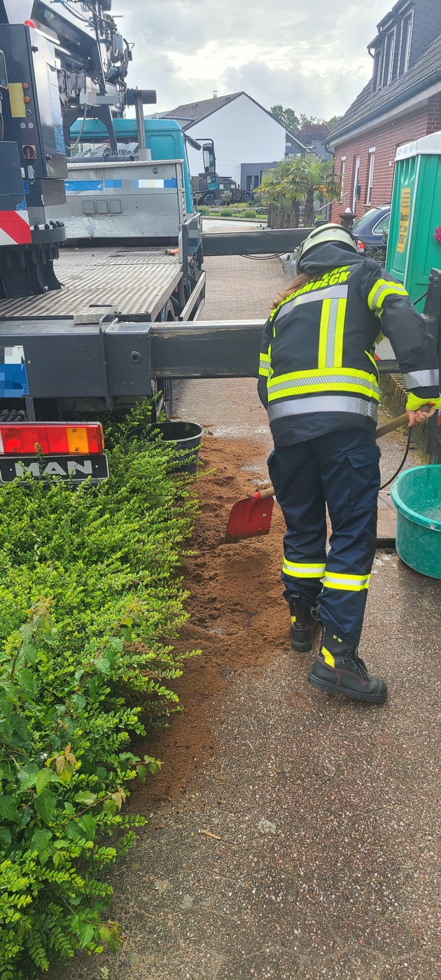 FW-Schermbeck: Drei Einsätze für die Feuerwehr Schermbeck
