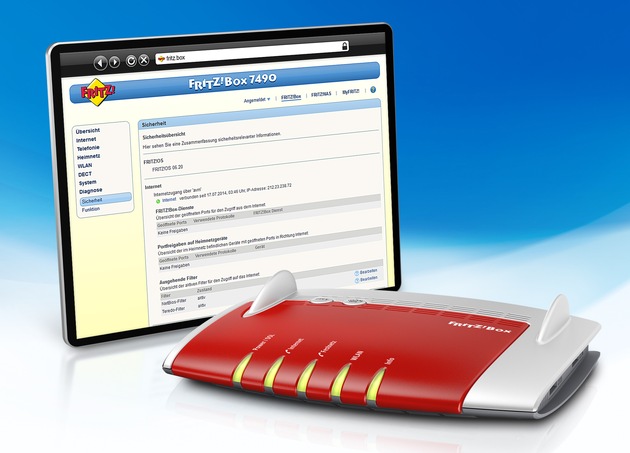 Neues FRITZ!OS für mehr Transparenz, Sicherheit und Komfort - 99 Neuerungen (FOTO)