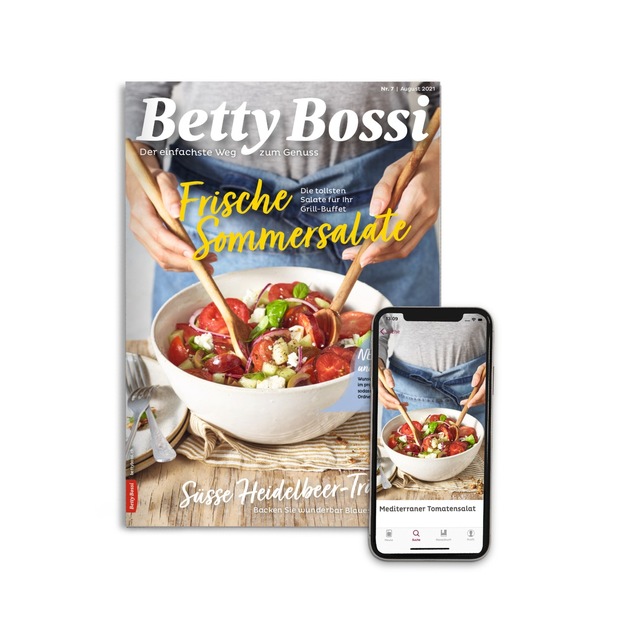Journal Betty Bossi: le plus grand magazine culinaire de Suisse fait peau neuve