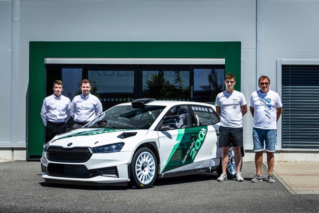 Meilenstein für Škoda Motorsport: Auslieferung des 200. Fabia RS Rally2