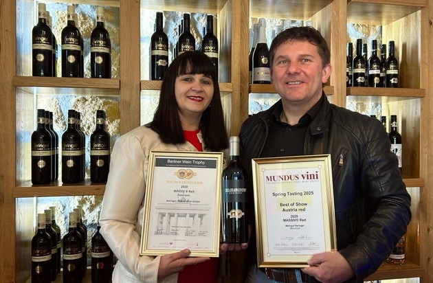 Weingut Keringer triumphiert bei Mundus vini & Berliner Wein Trophy 2025