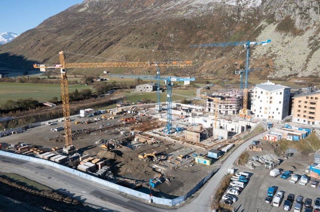 Andermatt Swiss Alps verkauft 2021 ein Drittel mehr Wohnungen als 2020