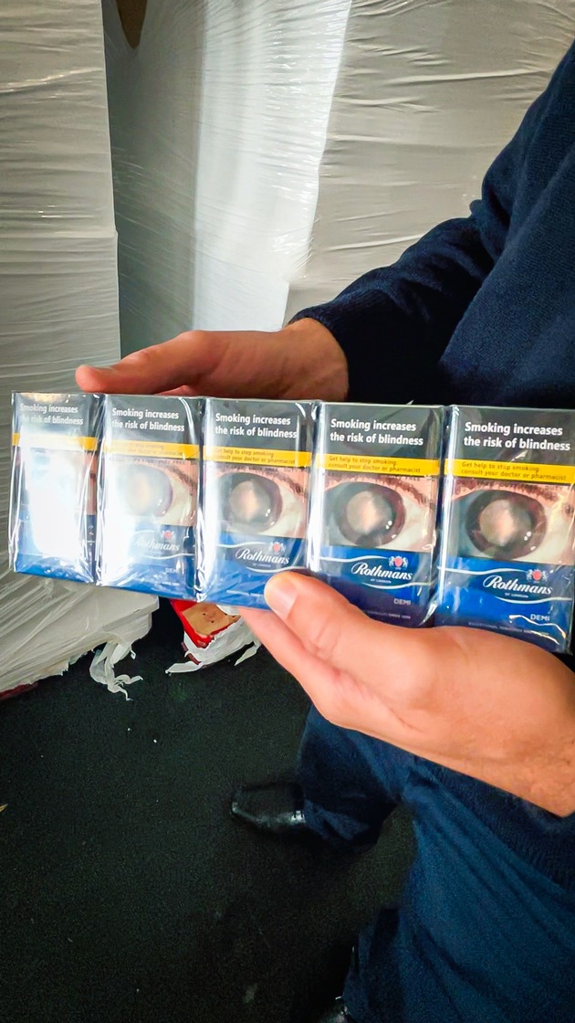 ZOLL-H: Zigaretten statt Handl&auml;ufe/Zoll stellt 5,6 Millionen unversteuerte Zigaretten in Bremen sicher