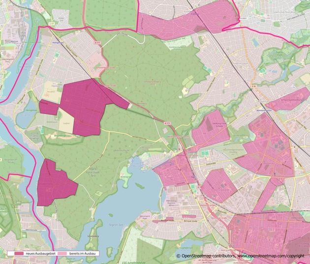 Berlin: Spatenstich für Glasfaserausbau in Heiligensee und Konradshöhe