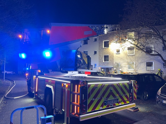 FW-SE: Kellerbrand in Ellerau