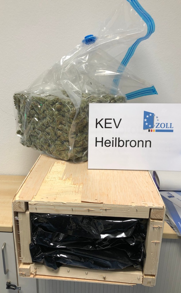 HZA-HN: Gut versteckt - vom Zoll entdeckt/ Zöllner finden Marihuana in Postpaketen