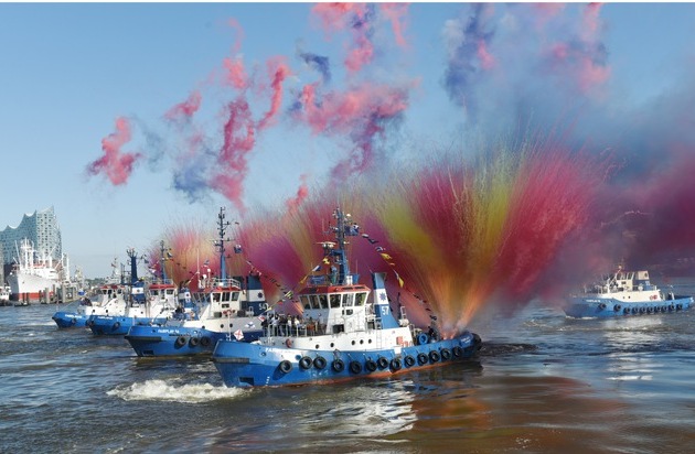 836. Hafengeburtstag Hamburg vom 9. bis 11. Mai feiert Hamburgs Herz