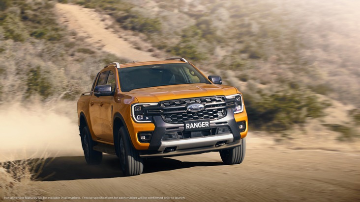 Nouveau Ford Ranger : pick-up high-tech encore plus performant, flexible et intelligent