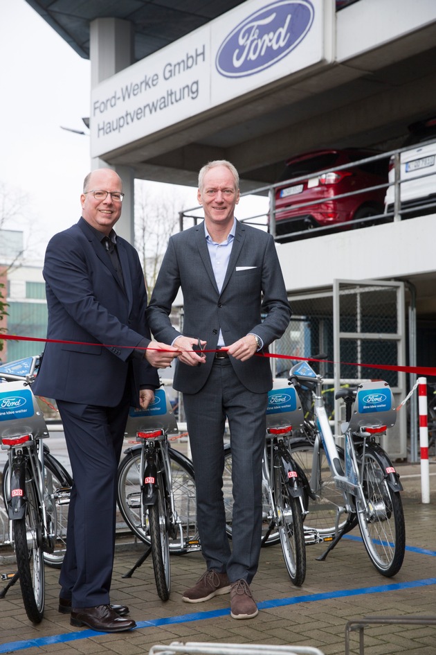 FordPass Bike nun auch bei Ford in Köln