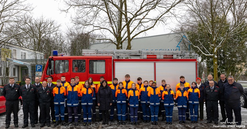 FW Kamen: Jahresdienstbesprechung der Jugendfeuerwehr Kamen