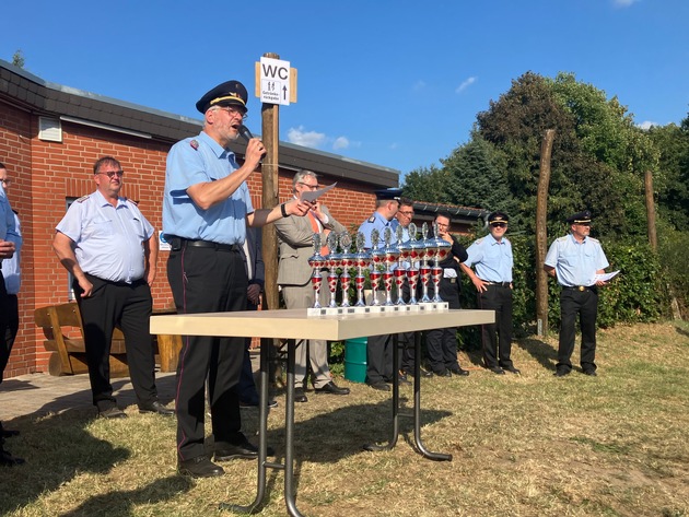 FW-ROW: Kreisleistungsvergleich der Feuerwehren im Landkreis Rotenburg (Wümme) in Ottingen