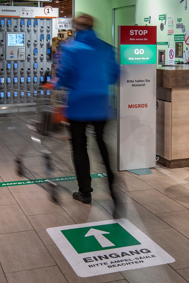 Covid19 solution for retailers: Smart counting system helps customers to keep their distance
