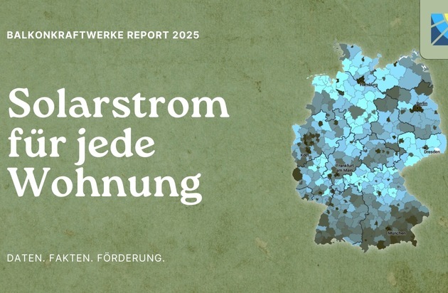Balkonkraftwerke boomen: Regionen-Ranking zu Mini-Solaranlagen 2025 veröffentlicht