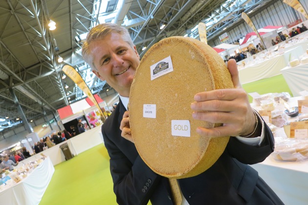 Selection Walo Von Mühlenen au World Cheese Award 2012 à Birmingham