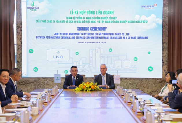 Messer und PVChem gründen Joint-Venture zur Industriegaseproduktion