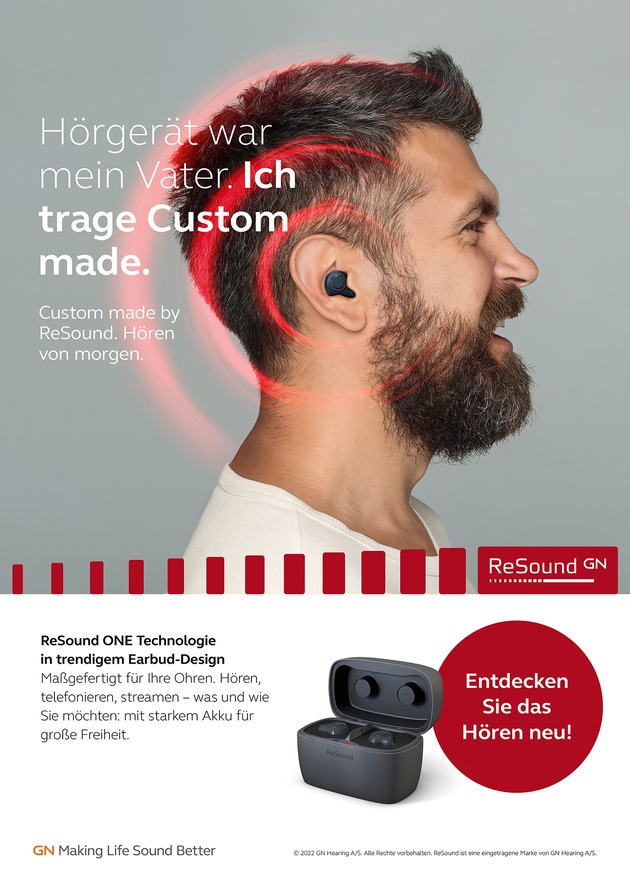 „Aus Hörgerät wird Hearable“ - Werbekampagne für neuartiges Hörsystem im Earbud-Design feiert die nachwachsende Hörgeräte-Generation