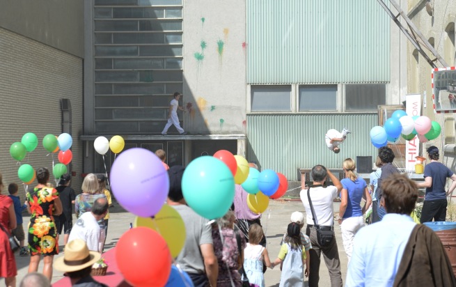 HIAG Immobilien: Kunstvolles Durchstichfest auf dem Kunzareal in Windisch