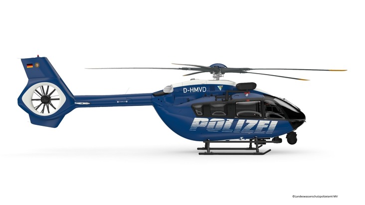 IM-MV: Neues Design der Hubschrauber für die Landespolizei steht fest
